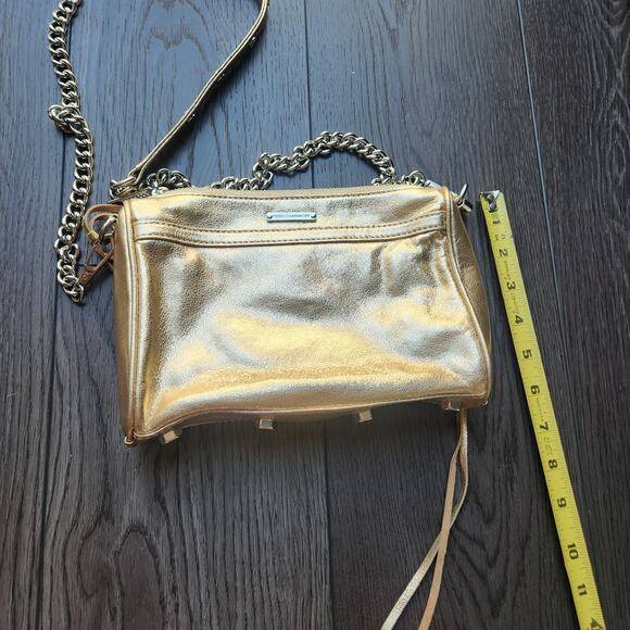 Rebecca Minkoff Gold Mini MAC Crossbody
Purse - Picture 8 of 9